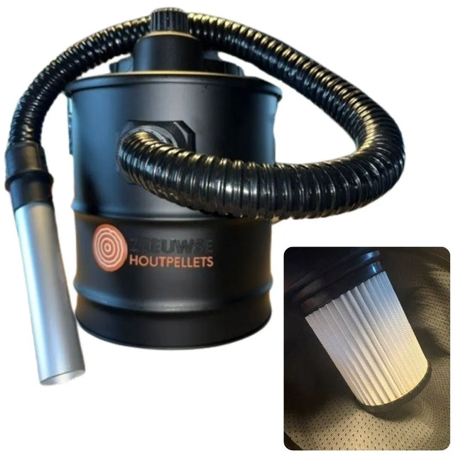 Asstofzuiger met dubbel filter - 15L