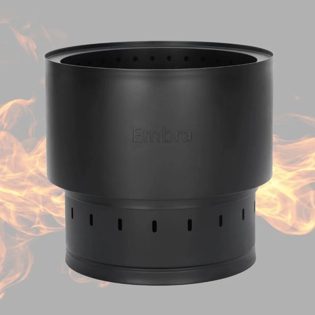Embra - Smokeless fire bowl - Black