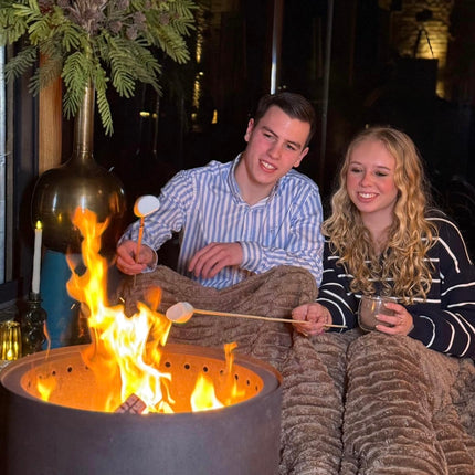 Embra – Rauchfreie Feuerschale – Cortenstahl