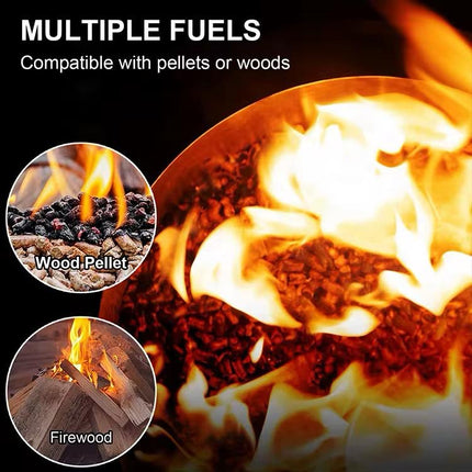 Embra - Smokeless fire bowl - Black