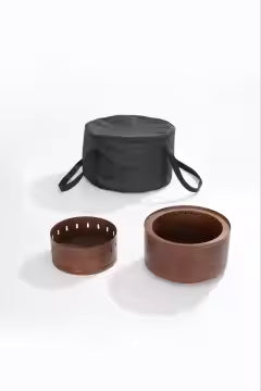 Embra - Smokeless fire bowl - Corten steel