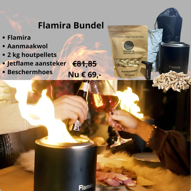 Flamira Bundel - Tafelmodel buitenhaard