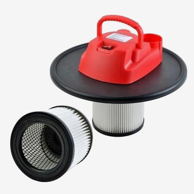 Double filter ash vacuum cleaner - 15L