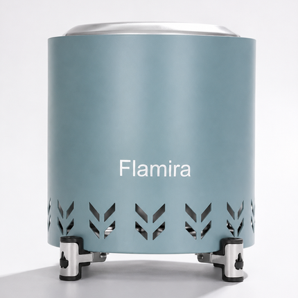 Flamira - Tafelmodel buitenhaard - Sage Blue